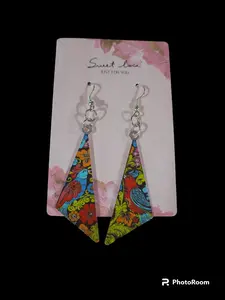 Flowers and Birds Earrings
