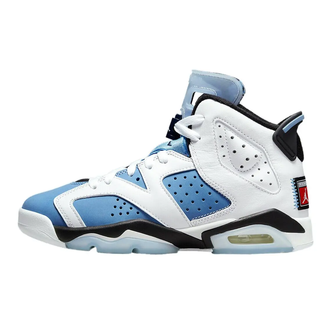 Youth Jordan 6 Retro "UNC" University Blue/White-Black (384665 410) (GS)