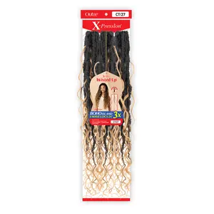 Outre Crochet Braids X-Pression Twisted Up 3X Boho Island S Wave Locs 24"