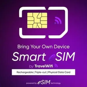 Spain Smart eSIM by TravelWifi | Spain Travel Smart eSIM Card | Smart eSIM Spain | Smart eSIM by TravelWifi