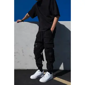 [SHWA] TP-03 Techwear Style Black Speed Jogger