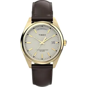 Timex Classic Day-Date Leather Ladies Watch TWH6Z7710