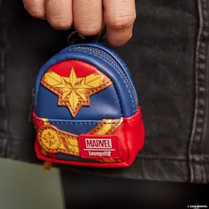 Captain Marvel - Avengers Cosplay Mini-Backpack Mystery Box Key Chain
