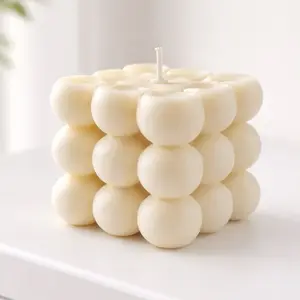 Bubble scented candles