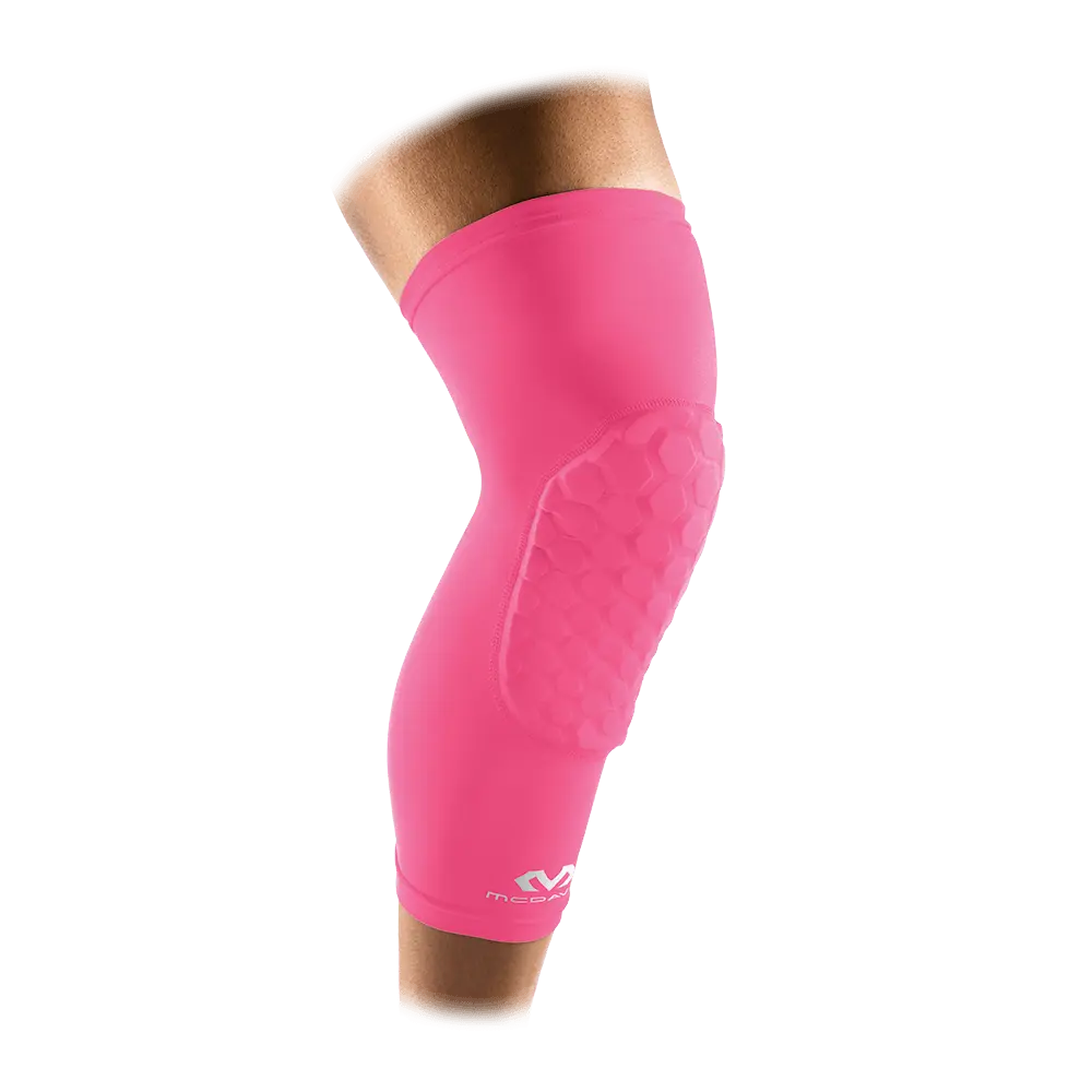 McDavid HEX Knee Brace Sleeves Pair - 9mm Technology, Moisture Management for Athletes, Knee Brace Sleeve, Leg Compression Sleeve, Cooling Protective Sleeves