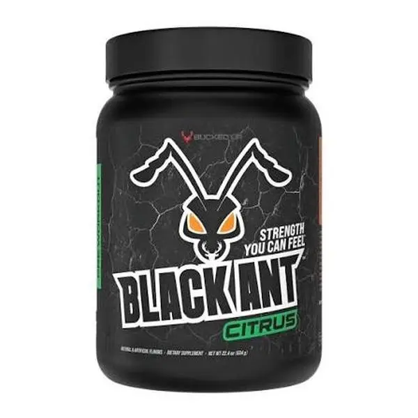Bucked Up ALL NEW Black Ant Pre-Workout | Advanced Formula with Creatine & Black Ant Extract | 20/40 Servings Fitness Endurance Supplement Edible Dietary Supplement