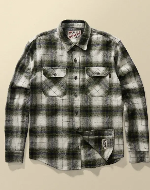 Boca Flannel Shirt | 7oz Organic Cotton | Double-Brushed