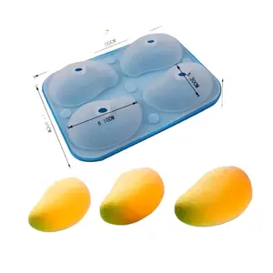 Silicone Mold - Mango 3D Shaped Silicone Mold Pieces