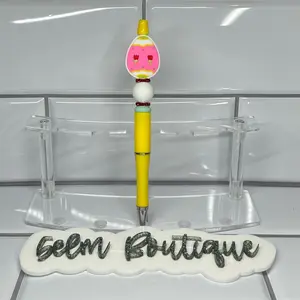 Easter Egg Silicone Beaded Pen