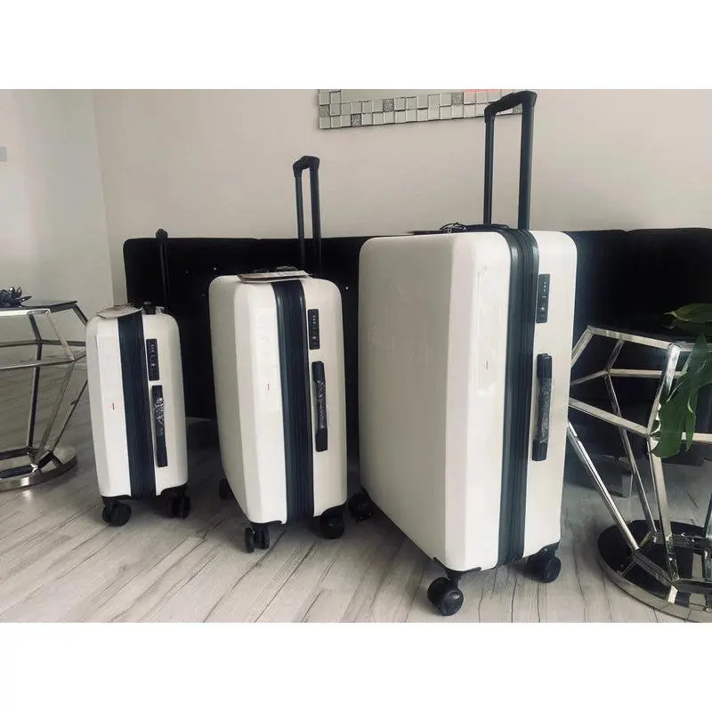 ROBERTO CAVALLI Luxury 3 Piece Luggage Set, Expandable Hard Shell Suitcases with 8 Spinner Wheels