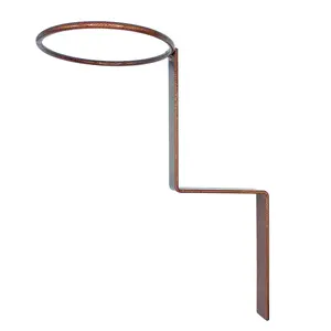 Maintenance Free Cemetery Copper 6" Ground Mount Stand
