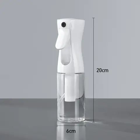 200ml Recyclable Hair Spray Bottle - Ultra Fine Continuous 360° Spray, Household Sustainable Storage Bottle for Hairstyling，Hair Care Essential Oil Mister