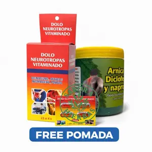 Dolo Neurot (Cápsulas De 80) Antioxidantes + Pomada arnica