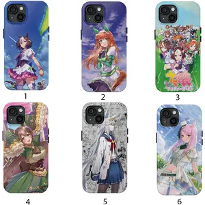 Uma Musume Character Phone Case for iPhone For Samsung , Phone Accessories, Cute Phone Case, Fashion Case, Perfect Gift for HerHim, Phone Case for iPhone, Creative Dual Layer Case