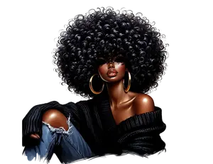 Afro Girl 19