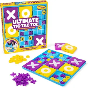 Strategic Tic-Tac-Toe Game, Perfect for Young Adults, Upgrade Your Tabletop Experience, Ideal Gift for Families & Special Occasions