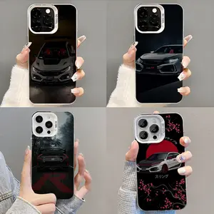 Type R C- Civic Sport Car Phone Case  Phone Case For iPhone 17 14 16 15 11 12 13 Pro Max Mini Plus Shockproof Cover
