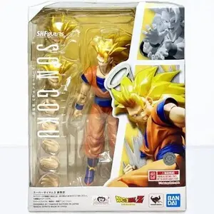 Bandai Namco SSJ3 Goku Action Figure, Collectible Toy for Anime Fans
