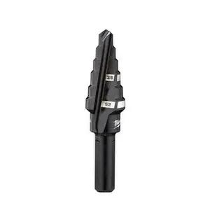 Milwaukee 48-89-9206 #6 Step Drill Bit, 3/8" & 1/2" by 1/16"