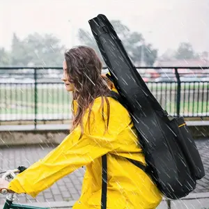 Durable Guitar Performance Bag with Adjustable Shoulder Strap, Lightweight Travel Storage Case, Fashionable Guitar Backpack for Acoustic Electric Bass Guitars