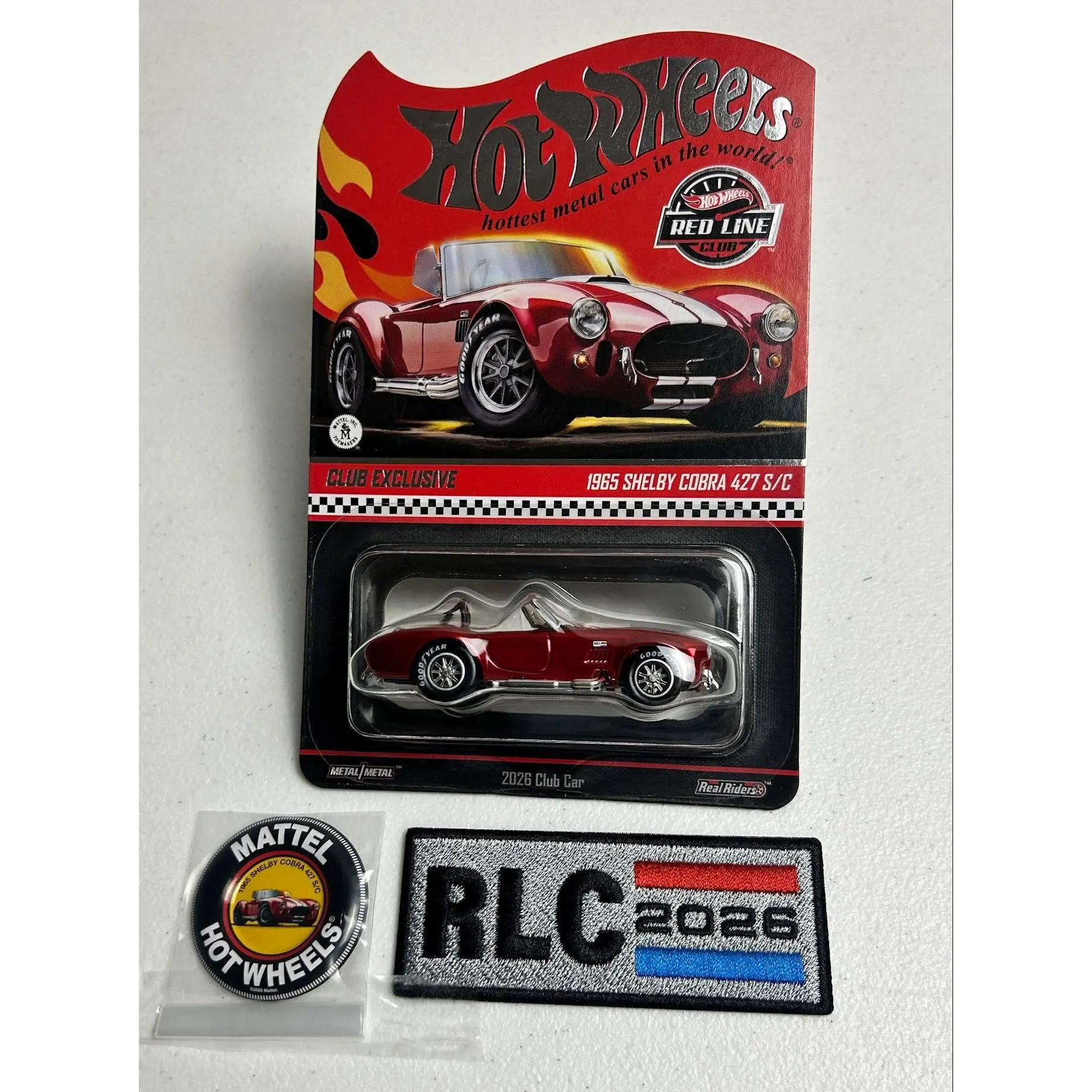Hot Wheels 1:64 RLC Club Exclusive 1965 Shelby Cobra 427 S/C