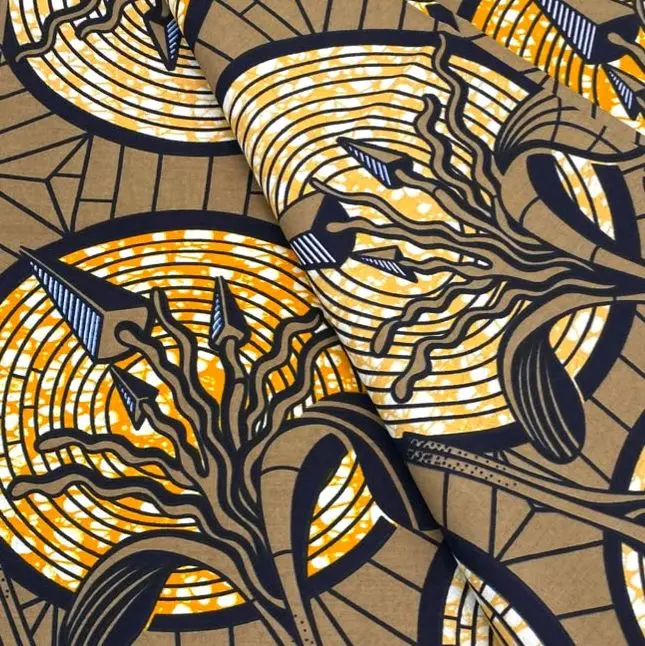 Authentic Super Wax 100%Cotton 6yards