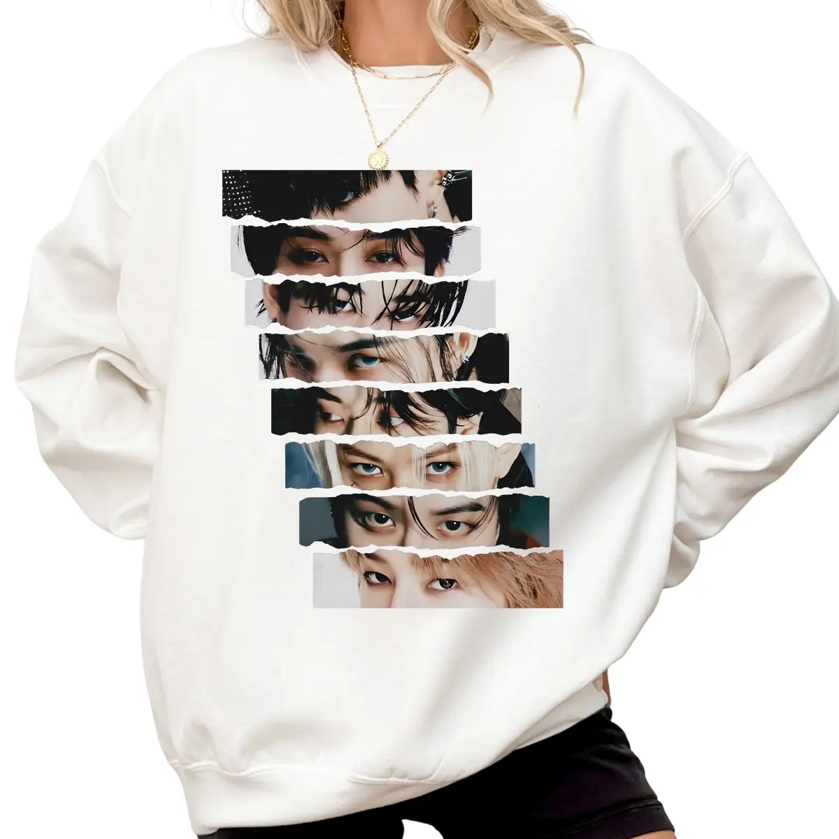 SKZ Eyes Shirt, Graphic Trending Kpop 2026 Tee, Gift For Fan, For Men, For Women