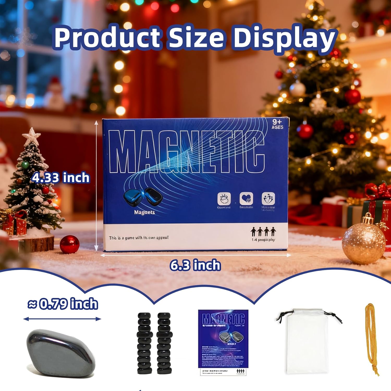 Magnetic Chess TikTok hit game great for kids & adults perfect for family game nights & get-togethers，cultivate children's concentration and logic.