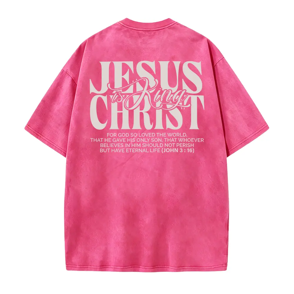 Streetwear Christian Shirt, John 3 16 Bible Verse Tee, Vintage Faith Graphic Tee Men, Retro Religious Apparel, Church Graphic T-shirt