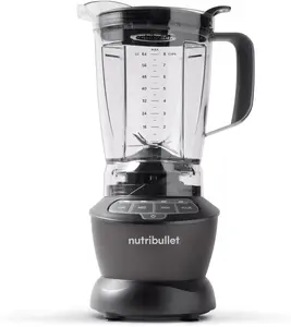 Nutribullet Countertop Blender for Shakes, Smoothies, Food Prep, and Frozen Blending, 64 Ounces, 1200 Watt, Dark Gray NBF50400 nutribullet