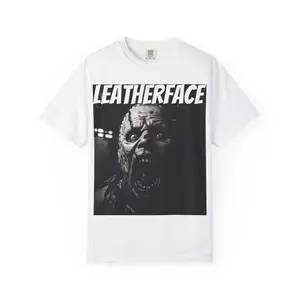 Leatherface Horror Unisex T-Shirt | Scary Movie Apparel, Halloween Costume, Graphic Tee, Horror Fan Gift