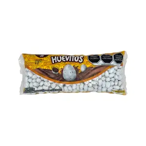 Ricolino Huevito Candy (2lb Bag) - Crunchy Chocolate-Coated Candy with a Sweet Milk Center, Classic Mexican Treat