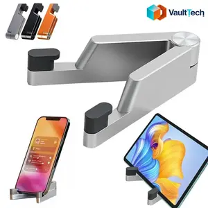 New Metal Mobile Phone Tablet Holder Folding Silicone Phone Bracket Mini Phone Holder Universal