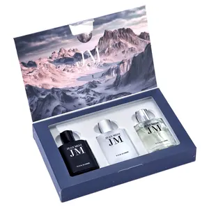 3 piece set, men's eau de Toilette spray gift box, lastingfragrance, 3 different flavors, perfect for holiday gifts, dates,everyday life, parties