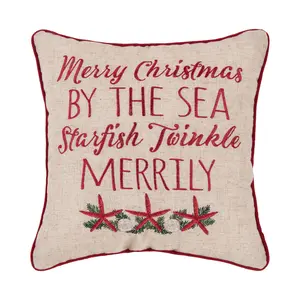 Starfish Twinkle Pillow by Valerie