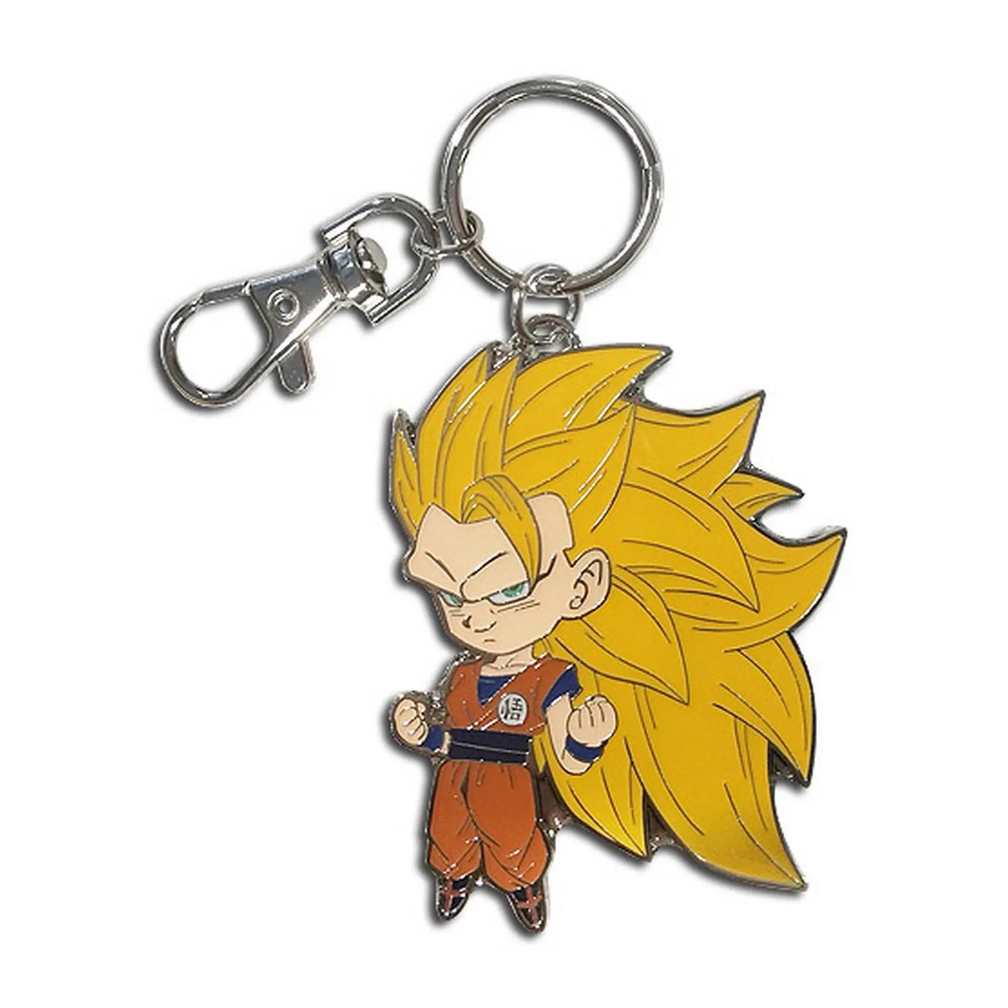 Dragon Ball Super - SD Super Saiyan 3 Son Goku Metal Keychain