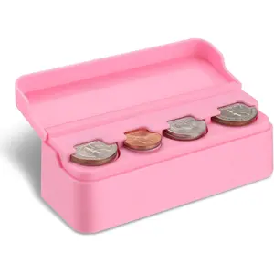 Holder for ,  Change Organizer Compatible with  of Different Sizes, Dash-Mounted Holder Suitable for  , (Pink)