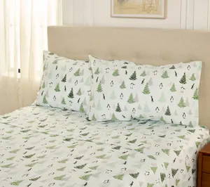 Martha Stewart 300TC Cotton Printed Sheet Set - Twin XL