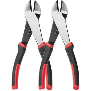 Swiilpo - Wire , 7 Inch, 2 Pack, Wire Cutters Heavy Duty, Diagonal Wire Cutters, Nippers, Side Cutters, Flush Cutters, Diagonal ,  Pliers, Floral Wire , Heavy Duty Wire CuttersQuesear