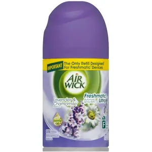 Air Wick Freshmatic Automatic Spray Air Freshener, Lavender and Chamomile Scent, 1 Refill, 6.17 oz (Pack of 6)