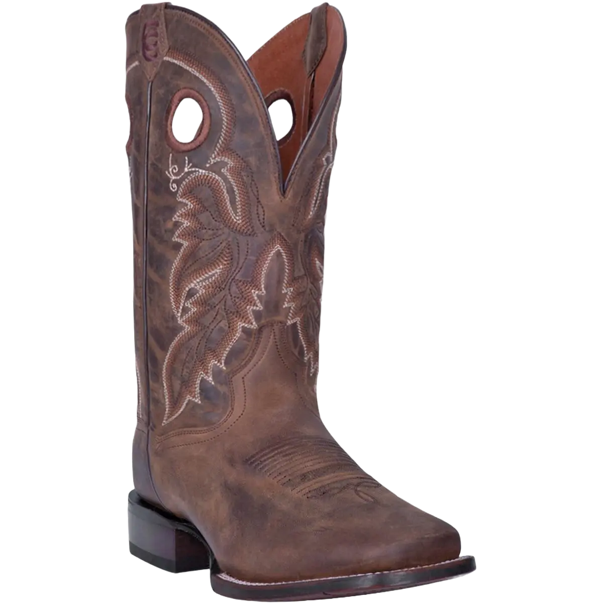 Dan Post Men's Abram Tan Square Toe Western Boots DP4562