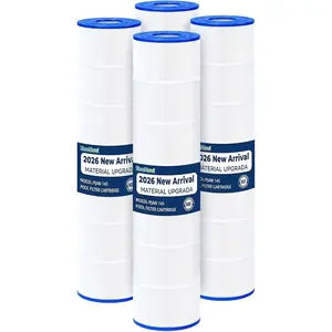 CL580 Pool Filter Cartridge Compatible with Jandy CL580, CV580, Replaces Pleatco PJAN145, Unicel C-7482, Filbur FC-0820, FC-6415, Jandy R0357900, A0104100, 4 x 145 sq.ft, 4-Pack