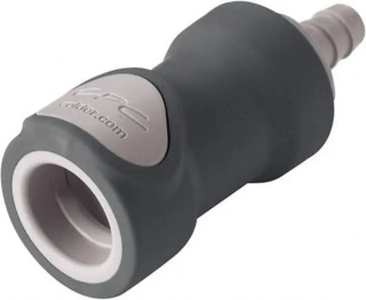 CPC Colder Products Nonspill Quick Disconnect Coupling - 3/8" Nominal Flow, Female Threads Fit, Polypropylene, Max 120 psi Pressure, 120 psi Max, 32-160°F Temperature Range, NS6D17006
