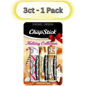 ChapStick Lip Balm – Hydrating Lip Care | Holiday & Classic Flavors Available (Sugar Cookie, Vanilla Mint, Watermelon & More)