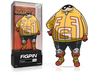 FiGPiN - My Hero Academia: Season 3-6 - Fatgum Enamel Pin (1455) (MHA)  [COLLECTIBLES] Pin, Collectible
