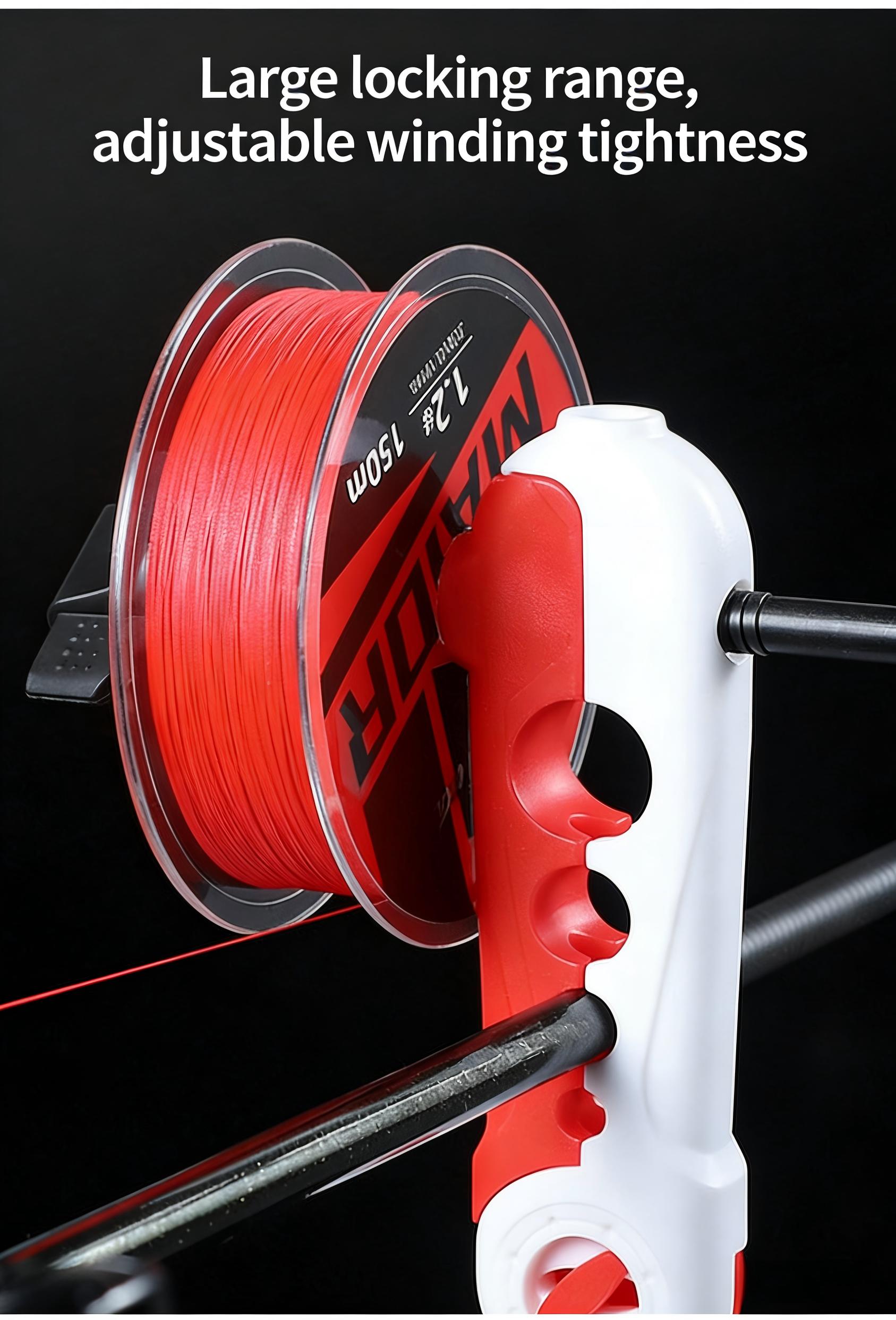 Beyond Braid EZ Fishing Line Spooler – Portable Table Mounted Reel Spooler for Spinning & Baitcasting Reels – Adjustable to Fit Multiple Size Spools of Fishing Line