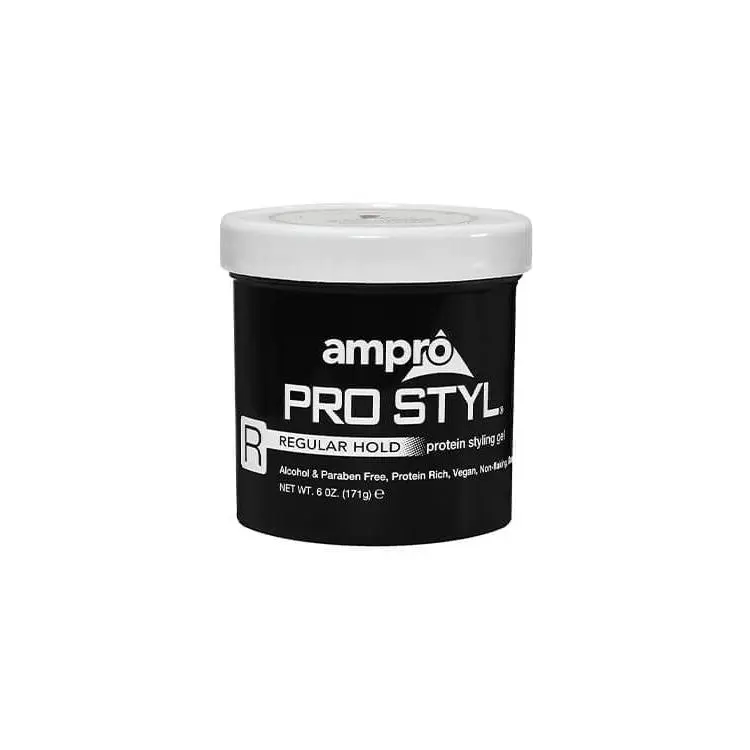 Ampro Pro Styl Protein Rich Unisex Hair Styling Gel - 6 oz, Regular Hold, Strong Hold, Setting, Radiant Finish, US Beauty & Personal Care Haircare Hair Styling Product, Hair Products, Shine Enhancing