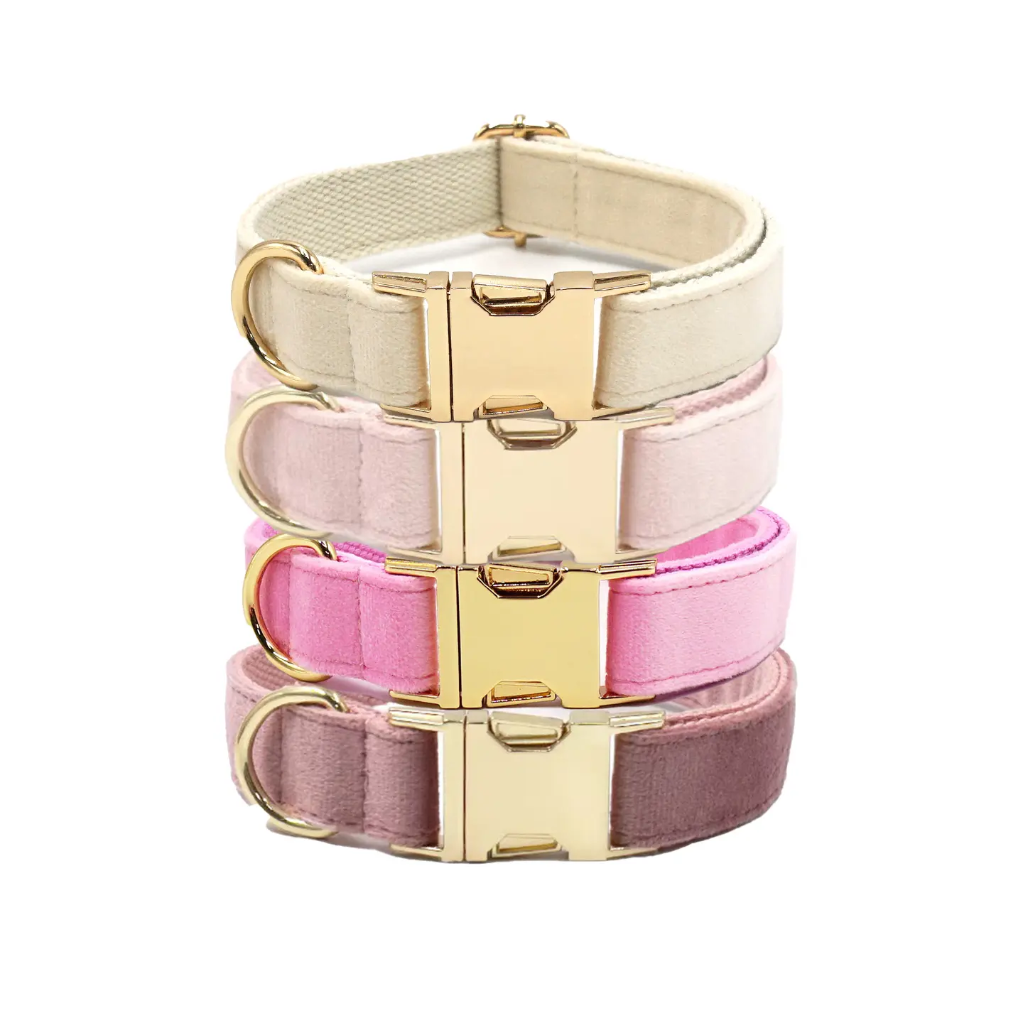 Personalized Pinks Dog Collar 1Pc Custom Engraved Soft Engraved Nameplate Durable ID Durable Nylon Material Easy to Install