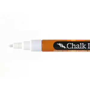 Fine Tip 1mm White Wet Wipe Chalk Marker