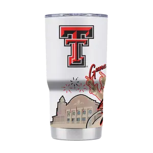 Texas Tech 20oz Campus Icons Tumbler